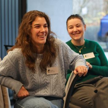 Jeunes femmes en service civique au Département