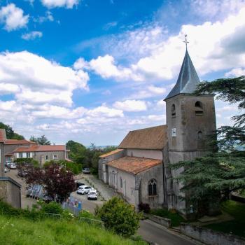 Village d'Amance et son église Saint-Jean-Baptiste