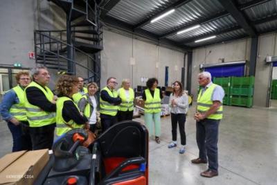 Visite par les élus du canton de Jarville - Agrandir l'image 7 sur 11, fenêtre modale